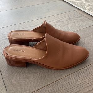 Soludos Venetian Mule - Tan 9.5